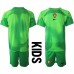 Portugal Keeper Babykleding Thuisshirt Kinderen WK 2022 Korte Mouwen (+ korte broeken)